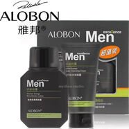 雅邦男士護(hù)膚品套裝洗面奶爽膚水乳液補(bǔ)水保濕控油清爽不油膩 潔面霜130g+潤膚露120ml
