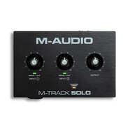 M-AUDIOM-Track DUO SOLO 2進2出專業(yè)音頻接口 錄音混音聲卡編曲有聲書 M-Track SOLO(開封聯(lián)系客服)