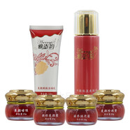 雅恣韻化妝品套裝雅姿韻白里透紅雅恣韻美顏?zhàn)o(hù)膚品冰巧潘姿 六件套（六合一）