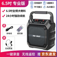先科（SAST）戶外手提藍牙音響大功率廣場舞便攜音箱大音量帶無線話筒k歌收款擴音器 A36C（6.5吋）單耳麥