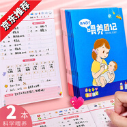 新生兒嬰兒喂養(yǎng)日記本寶寶成長(zhǎng)記錄筆記本紀(jì)念冊(cè)月子喂奶輔食記錄本嬰幼兒日常作息睡眠飲食登記本吃奶時(shí)間表 藍(lán)色/2本