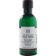 美體小鋪（The Body Shop）茶樹洗面奶祛痘減少油脂溫和滋潤舒緩 8.45oz 清潔