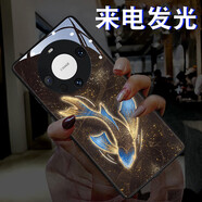 雅好（Yagoo） 歸魚(yú)鯨落適用于華為Mate60Pro手機殼網(wǎng)紅mate70來(lái)電閃發(fā)光mate40Pro創(chuàng  )意中國風(fēng)50潮牌男女情侶70+ 【歸魚(yú)】七彩聲控款 華為 Mate70 Pro
