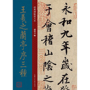 王羲之蘭亭序三種 唐代 行書 成人字帖 經(jīng)典碑帖放大本