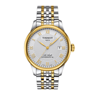 天梭（TISSOT）瑞士手表 年力洛克系列鋼帶機械男士手表T006. 銀盤(pán) 鋼帶 男表C 力洛克