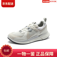 愛步（ECCO）男款運動鞋網(wǎng)面透氣舒適慢跑鞋健步BIOM2.2830774 米白色/白色83077459132 39
