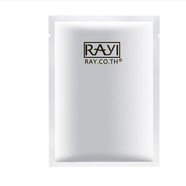 芮一ray泰國面膜35g（保濕補水修復痘印收縮毛孔金銀嬰兒蠶絲面膜套) 銀色單片體驗裝【補水嫩膚】