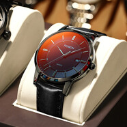 勞士頓七夕情人節禮物手表男機械風(fēng)學(xué)生男生十大男士手表品牌男表瑞士風(fēng) G3150-1炫光鏡面丨炫酷皮帶