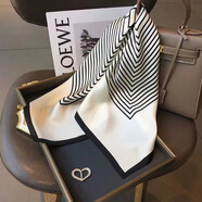 邁詩(shī)蒙新款70*70cm韓版小方巾女絲巾春秋薄款防曬圍脖護頸綁包發(fā)帶百搭 F10