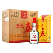 五糧液（WULIANGYE）股份 五糧春 500ml 濃香型 白酒 年貨送禮宴請白酒 45度 500mL 6瓶 整箱【第一代】