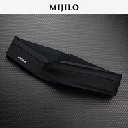 MIJILO米基洛專業(yè)馬拉松腰包女男款 新款跑步手機(jī)袋水壺包晨跑運(yùn)動(dòng)腰帶 純黑色（不送水壺）