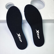 XIPR適配XTEP特步運動(dòng)鞋墊透氣吸汗防臭減震耐磨軟男女跑步軍 黑色1雙裝 40碼