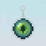 我的世界周邊Minecraft鑰匙扣鉆石劍不死圖騰熔巖桶合斤武器掛件 我的世界-末影之眼