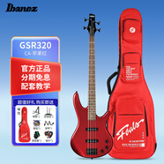 IBANEZ依班娜電貝斯GSR200主動GSR320被動4弦J電貝司PJ貝斯拾音 GSR320-CA蘋果紅