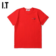 PLAY COMME DES GARCONS CDG IT 川久保玲女裝短袖T恤秋 RDX/紅色 M