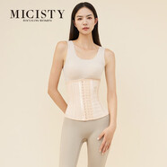密汐皙迪（micisty）束腰 收腹帶腰封腰夾健身可用穿出腰線 清倉 運動呼吸束腰-膚色 3XL(腰圍104-112)
