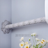 素樹家居 空調(diào)管道遮擋裝飾下水管裝飾包管道裝飾美化塑料花藤 空調(diào)管套裝飾遮擋管道美化定做布藝?yán)俳z暖氣 小雛菊/灰 30厘米管套+洞貼