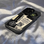 秒揚 高級感AE86標簽潮牌適用蘋(píng)果17手機殼iphone16promax硅膠軟殼15個(gè)性14防摔殼 【標簽二維碼】透黑 iPhone 14promax