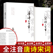 唐詩(shī)三百首宋詞三百首正版全集大字全注音注釋白話(huà)譯文全解詳析 唐詩(shī)宋詞鑒賞辭典初中七八九年級課外讀物暑假?lài)鴮W(xué)誦讀本小學(xué)生必背古詩(shī)詞大全書(shū)籍唐詩(shī)宋詞全集