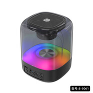 宇時代新款藍牙3061音箱插卡炫彩重低音七彩氛圍燈桌面音響無線小音箱