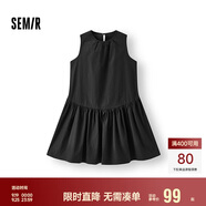 森馬（Semir）連衣裙女防曬背心裙溫柔2025夏蝴蝶結(jié)A字短裙少女感109325114030