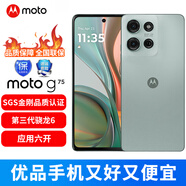 摩托羅拉聯(lián)想moto g54 5000mAh大電池  120Hz高刷護眼大屏 應(yīng)用多開 g75 竹葉青 8GB+256GB