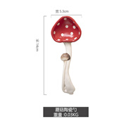 那些時(shí)光紅蘑菇咖啡杯下午茶具陶瓷餐具套裝馬克杯創(chuàng)意卡通點(diǎn)心盤碟沙拉碗 蘑菇陶瓷勺 x1【簡(jiǎn)裝】