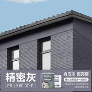 嘉寶莉靚家外墻漆防水防曬外墻乳膠漆工程建筑墻面漆環(huán)保涂料白漆油漆 精密灰 5KG刷20-25平米（送工具）