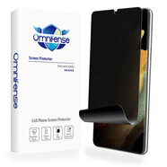 亞伊美 適用S21Ultra磨砂防窺膜S21u電競防指紋S21+隱私保護屏幕貼膜S21指紋解鎖S21 4片磨砂防窺軟膜/配后膜 三星 S21
