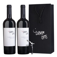 LUNAR GATE 月亮門意大利進口柔霧干紅葡萄酒750ml 低溫發(fā)酵13.5度 柔香醇厚 750ml*2瓶