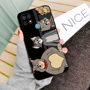 熙途 oppoa35手機殼OPPOA35鏡頭全包超薄保護套防摔磨砂硅膠軟外殼5g版潮男女款動(dòng)漫 貓鼠電影院 oppoa35【掛繩+全屏鋼化膜】