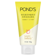 旁氏（POND'S） 旁氏米粹潤澤系列潔面乳深層清潔煥采凈澈系列洗面奶潔面膏含 米萃潤澤潔面乳150g