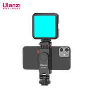 ulanzi 優(yōu)籃子 ST-6S橫豎拍旋轉冷熱靴手機夾RGB補光燈套裝取景翻轉屏手機VLOG單反相機多功能攝影夾