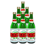 太白陜西地產(chǎn)酒太白酒 50度 500mL 6瓶 老綠瓶普太白酒