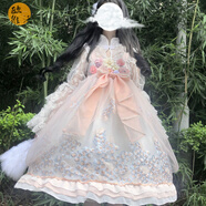 洛麗塔公主裙lolita原創(chuàng  )裙子洋裝LO裙洛莉塔蘿莉塔日系JSK連衣裙lo裙復古甜美 櫻芙頌JSK 均碼