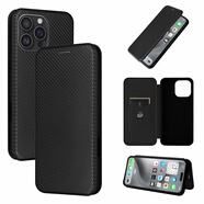 鑫圖iPhone16手機(jī)殼商務(wù)碳纖維紋翻蓋皮套15promax全包邊防摔蘋果16promax便攜可插卡保護(hù)套16plus 黑色【碳纖維紋翻蓋皮套】 iPhone16