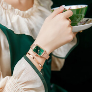 Culisr Kesnr小CK小綠表女士手表女品牌歐美風(fēng)奢侈品2025新款生日禮物送女生友 網(wǎng)帶款-小綠表-含項鏈+手環(huán)