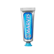 瑪爾斯（MARVIS）意大利進(jìn)口Marvis瑪爾斯薄荷牙膏25ml亮白去漬清新瑪爾仕 藍(lán)色