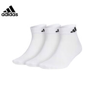 阿迪達(dá)斯 （adidas）中性 訓(xùn)練系列 SPW ANK SOCK 3P 襪子 JC9269 白 S