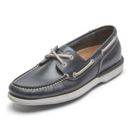 ROCKPORT 男士 Perth Navy Blue Leather 9