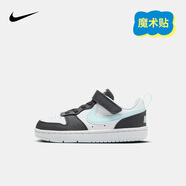 NIKE 耐克童鞋男女童休閑板鞋COURT BOROUGH魔術(shù)貼運動(dòng)鞋小童