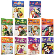 英文原版進(jìn)口章節(jié)書 cam Jansen 21-30冊(cè)偵探故事 10本套裝 兒童讀物 橋梁書