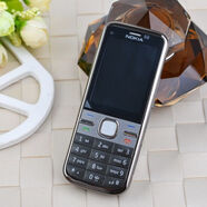 諾基亞NOKIA/C5-00手機(jī)直板按鍵耐用學(xué)生備用老人手機(jī)創(chuàng)意配件 灰色 套餐一手機(jī)+1塊電池和充電