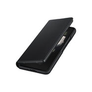 SAMSUNG Galaxy Z Fold 3 翻蓋手機殼 重型防震智能手機保護膜 黑色
