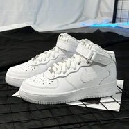 耐克（NIKE）Air Force 1 Mid 耐克復古GS運動休閑中幫板鞋 DH2933-111 DH2933-111 40
