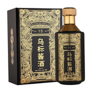 烏標醬酒烏標貴州茅臺鎮醬香型白酒懷莊純糧食酒窖藏15年坤沙高度原漿老酒 黑色 1瓶