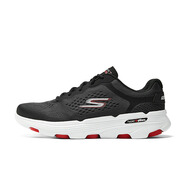SKECHERS斯凱奇跑步鞋男子夏季網(wǎng)眼透氣跑鞋GoRun7軟底回彈休閑運(yùn)動(dòng)鞋 220644/CCBK 木炭色/黑色 41