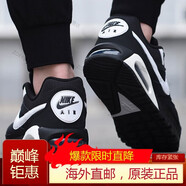 耐克（NIKE）男鞋冬季新款運動(dòng)鞋AIR MAX復古休閑鞋氣墊鞋緩震透氣跑步鞋 580518-011/AIR MAX黑色/現貨 44.5