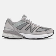新百倫New Balance Made in US美產(chǎn) 990v5 女士復(fù)古休閑總統(tǒng)慢跑鞋 元祖灰Grey 標(biāo)準(zhǔn)36/US5.5
