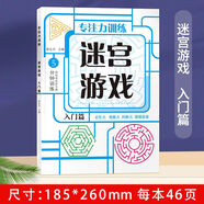6-15歲孩子兒童迷宮游戲書(shū)數(shù)獨(dú)四六九宮格左右腦思維邏輯訓(xùn)練玩具 迷宮游戲（入門篇） 無(wú)規(guī)格